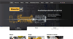 Desktop Screenshot of eneria.be