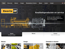 Tablet Screenshot of eneria.be